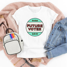 Load image into Gallery viewer, Future Voter Kids&#39; T-Shirt - feminist doodles

