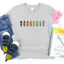 Load image into Gallery viewer, Rainbow Popsicles Kids&#39; T-Shirt
