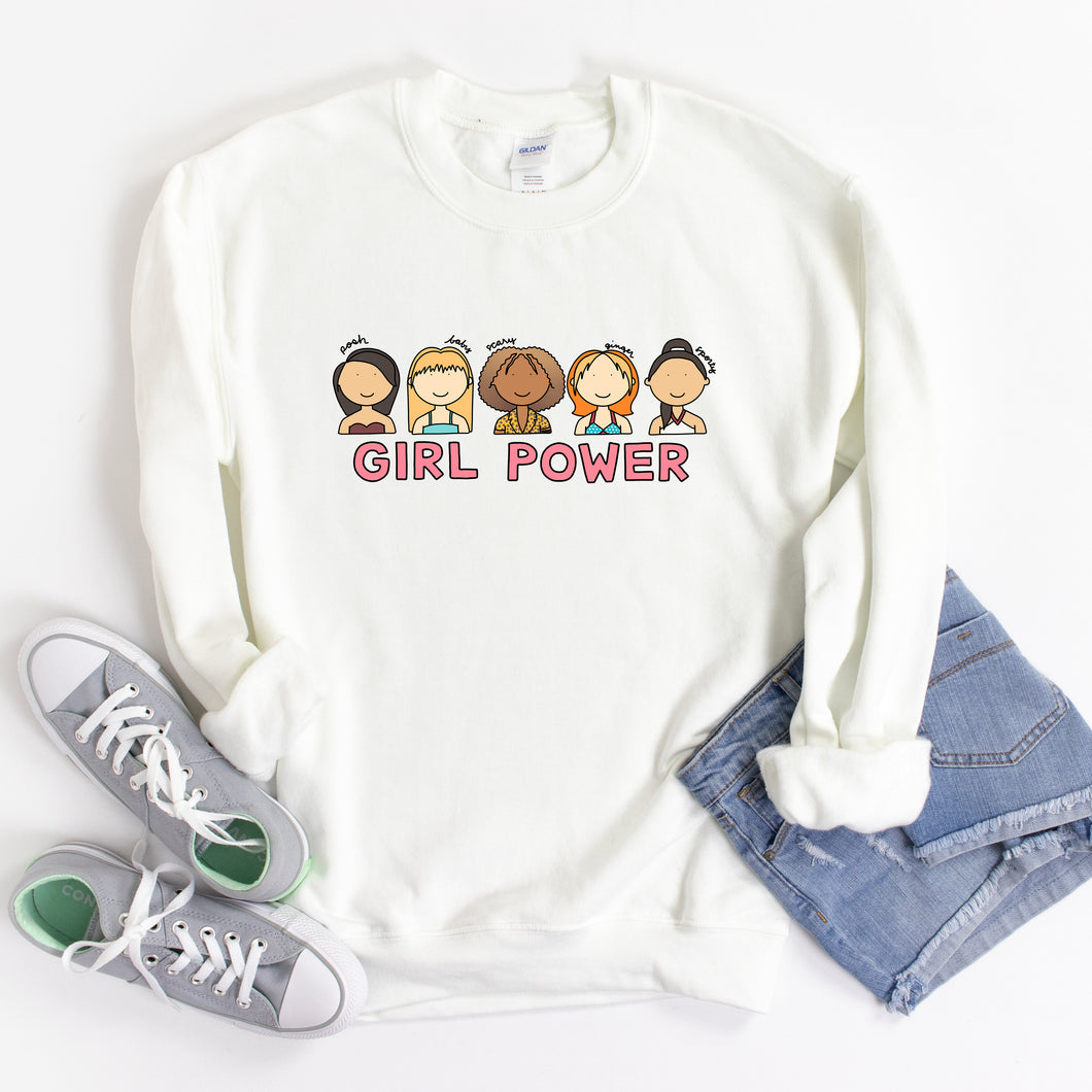 Girl Power Spice Girls Adult Sweatshirt