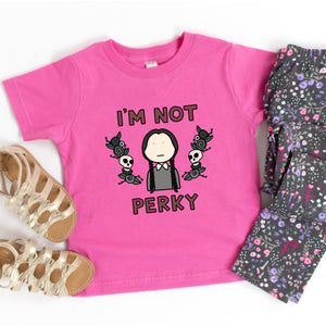 I'm Not Perky Kids' T-Shirt