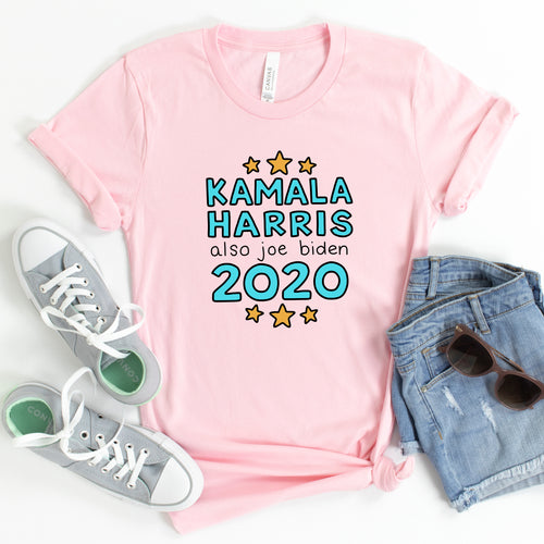 Kamala Harris and Also Joe Biden 2020 Unisex T-Shirt - feminist doodles