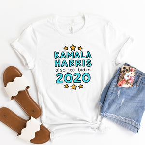 Kamala Harris and Also Joe Biden 2020 Unisex T-Shirt - feminist doodles