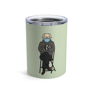 Bernie Sanders Inauguration Mittens 10 oz Metal Travel Mug - feminist doodles