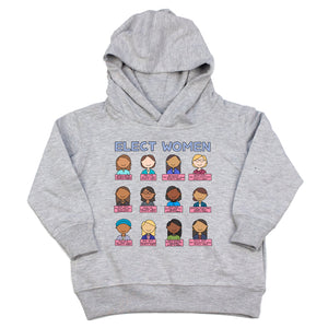 Elect Women Youth & Toddler Sweatshirt (Hoodie or Crewneck) - feminist doodles