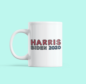 Harris & Biden 2020 Mug - feminist doodles