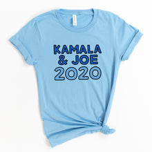 Load image into Gallery viewer, Kamala &amp; Joe 2020 Unisex T-Shirt - feminist doodles
