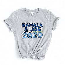 Load image into Gallery viewer, Kamala &amp; Joe 2020 Unisex T-Shirt - feminist doodles
