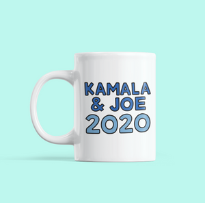 Kamala & Joe 2020 Mug - feminist doodles