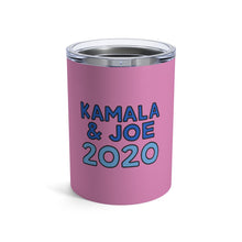 Load image into Gallery viewer, Kamala Harris and Joe Biden 2020 10 oz Metal Thermos - feminist doodles
