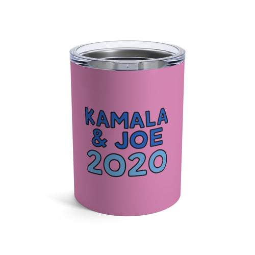 Kamala Harris and Joe Biden 2020 10 oz Metal Thermos - feminist doodles
