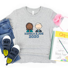 Load image into Gallery viewer, Kamala Harris &amp; Joe Biden 2020 Kids&#39; T-Shirt - feminist doodles
