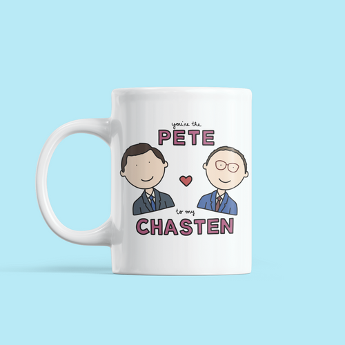 You're the Pete to my ChastenLove / Anniversary Mug - feminist doodles