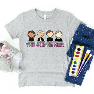 The Supremes Kids' T-Shirt - feminist doodles