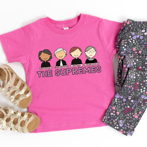 The Supremes Kids' T-Shirt - feminist doodles