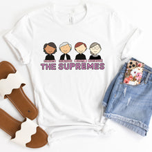 Load image into Gallery viewer, The Supremes Women of the Supreme Court Adult T-Shirt - feminist doodles
