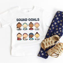 Load image into Gallery viewer, USWNT World Cup Champions Squad Goals Kids&#39; T-Shirt - feminist doodles
